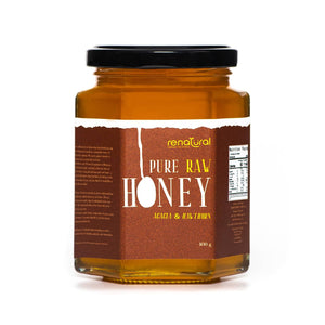 
                  
                    Load image into Gallery viewer, Raw Acacia and Hawthorn Honey Jar - 400g
                  
                